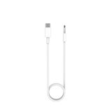 ERDİNEKS Type-C To Aux 3.5mm iPhone Samsung Uyumlu 1.2 Metre Müzik Teyip Çevirici Ses Kablosu