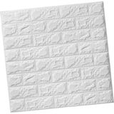 Erdo Ticaret 3D Tuğla Desenli Kendinden Yapışkanlı Duvar Paneli 58X38 cm - Renkli