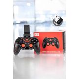 Erdo Ticaret Android Uyumlu Gamepad X3 Game Stick Oyun Kolu Bluetooth Bağlantılı - Renkli