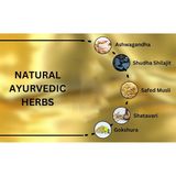 Erdo Ticaret B.king 2 Kutu Erkekler Için Ash.wa.gandh.aa Gokshura Shatavari Safed Musli Shudha Shilajit 30LU Destekleyici - 1 Adet