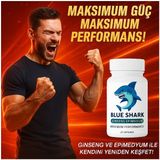 Erdo Ticaret Blue Shark Erkeklerin Cinselliğine Performansina 20 Li Takviye | Ginseng & Epimediyum Içerikli - 1 Adet