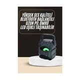 Erdo Ticaret Bluetooth Hoparlör Android ve Ios Uyumlu Ses Bombası USB Girişli Taşınabilir - Belirtilmemiş