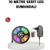 Erdo Ticaret Buğz Renkli Smart LED Şerit – Suya Dayanıklı, Esnek, Enerji Tasarruflu - 1 m