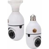 Erdo Ticaret Güvenlik Kamerası Wi-Fi Özellikli 360 Derece Full Hd 1080P Ampül Kamera - Belirtilmemiş