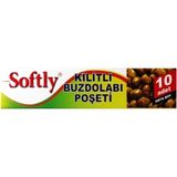 Erdo Ticaret Kilitli Buzdolabı Poşeti - 10'lu Paket - Orta Boy - 001-Renkli