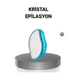 Erdo Ticaret Kristal Tüy Alıcı Epilatör Kremsiz Kullanım Yüz ve Vücut Için