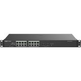 Erdo Ticaret Ruıjıe Reyee RG-ES118GS-P-L 18 Port, 16 Port Gigabit Poe, 247W, 2 Port Sfp, Switch Metal Kasa