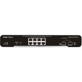 Erdo Ticaret Ruıjıe Reyee RG-NBS3100-8GT2SFP-P-V2, 8 Port, Gigabit, 8port Poe, 125W, 2port Sfp, L2 Yönetilebilir, Metal Kasa, Masaüstü, Switch