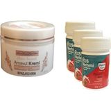Erdo Ticaret Three Brand Arnavut Kremi 3 Adet + Rus Merhemi 50 ml 1 Adet