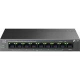 Erdo Ticaret Tp-Lınk LS109P, Green Tech, 8 Port Megabit, Poe 63W, 1 Port Uplink, Long Range 250MT, Yönetilemez, Metal Kasalı Switch - Belirtilmemiş
