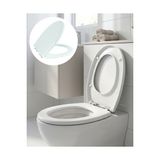 Erdo Ticaret Universal Klozet Kapağı Kolay Montaj Kaydırmaz Alt Ped Dayanıklı Banyo Aksesuarı - Renkli - Belirtilmemiş
