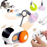 Erdo Ticaret Uzaktan Kumandalı Robot Kedi Oyuncağı - Renkli