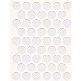Erdo Ticaret Yapışkanlı Vida Tapası (Beyaz) 10 mm - Belirtilmemiş - 0 - Siyah