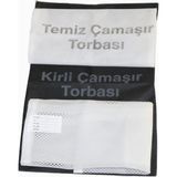 Erdoğanlar Acemi ve Bedelli Askeri Malzeme Kirli-Temiz Çamaşır Torbası ve Çamaşır Filesi Askerlik Set