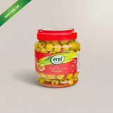 Erel Kırmızı Biber Dolgulu Yeşil Zeytin 900GR