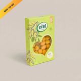 Erel Mini Çizik Yeşil Zeytin Aromalı 100GR