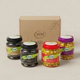 Erel Premium Ziyafet Zeytin Paketi 4'lü Gurme Karışım