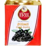 Erel Zeytinleri 8 kg Dilimli Siyah Zeytin