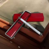 Eren Ofis Kişiye Özel Isimli Kalem Öğretmenler Gününe Özel Metal Tükenmez Kalem Hediyelik Kutu - Beyaz