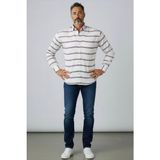 Eren Style Klasik %100 Cotton Uzun Kollu Terletmeyen Kışlık 2 Renkli Çizgili Gömlek (Regular Kalıp) - Mor