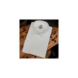 Eren Style Linen Keten Klasik %100 Cotton Uzun Kollu Terletmeyen Beyaz Gömlek (Slim Fit) - XL