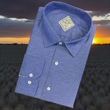 Eren Style Linen Keten Slim Fit 4 Mevsim Giyilebilen Pamuklu Gömlek - Mor