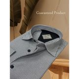 Eren Style Mevsimlik Pamuklu Uzun Kollu Erkek Gömlek (Regular Kalıp) - 2XL - Füme