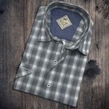 Eren Style Pamuklu Linen Kumaş Kısa Kollu Erkek Gömlek (Regular Kalıp) - 2XL - Siyah