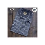 EREN STYLE Pamuklu Linen Kumaş Kısa Kollu Erkek Gömlek (Regular Kalıp)