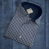 Eren Style Pamuklu Uzun Kollu Oxford Erkek Gömlek (Regular Kalıp) - 2XL - Mavi