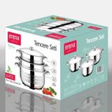 Erena 18-20-22 cm Derin Tencere Seti