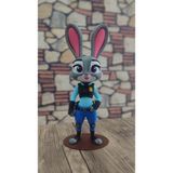Erenn3D Disney Judy Hopps Figür Polis Kıyafeti