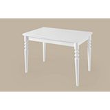 Erezoğulları Didim Modern Açılır Sadece Mutfak Masası 80x120 Beyaz