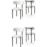 Erezoğulları Mobilya Alfa Metal Mutfak Sandalyesi 4 Lü Set - Krem
