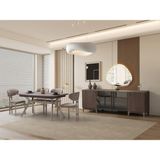 Erezoğulları Mobilya Bergamo Modern Dolaplı Çekmeceli Aynasız Konsol 200*50*78 - Ekru