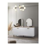 Erezoğulları Mobilya Dejavu Modern Dolaplı Aynasız Konsol 180X46X80CM