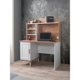 Erezoğulları Mobilya Genç Odası Trend Yarım Kitaplıklı Çalışma Masası 110X60X144CM - 110*60*144 - Çam