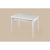 Erezoğulları Mobilya Ikon Açılır Mdf Highgloss Mutfak Masası 70X110 - Beyaz