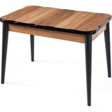 Erezoğulları Mobilya Ikon Açılır Mdf Highgloss Mutfak Masası 70X110 - Ceviz