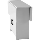 Erezoğulları Mobilya Izmir Beyaz Katlanır Dolaplı Mutfak Masası 80 x 90CM