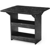 Erezoğulları Mobilya Izmir Katlanır Mutfak Masası 80X90CM - Siyah