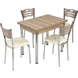 Erezoğulları Mobilya Smart Yandan Açılır Sadece Mutfak Masası 70x110cm - Gri - 70*110