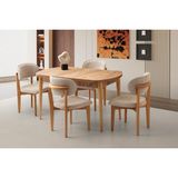 Erezoğulları Mobilya Venüs Norte Mdf Açılır Mutfak Masa Takımı 80X130 - Çam