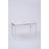 Erezoğulları Mobilya Venüs Otomatik Açılır Mdf Mutfak Masası 80 x 120 - Beyaz