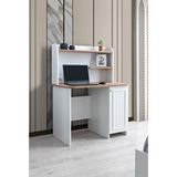 Erezoğulları Yalı Modern Dolaplı Çalışma Masası 100*60*130 Beyaz