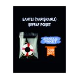 erfa plastik ambalaj 1984'den beri 25x30+5 Cm 500 Adet Şeffaf Jelatin Bantlı Poşet | Çeyiz Poşeti Yapışkanlı Ambalaj Torbası