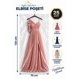 erfa plastik ambalaj 1984'den beri 70x125 cm Askı Delikli Şeffaf Uzun Elbise Kılıfı 25 Adet – Abiye ve Pardösü Koruma Poşeti