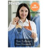 erfa plastik ambalaj 1984'den beri Askı Delikli Uzun Elbise Kılıfı 70×125 cm - Şeffaf Elbise Koruma Torbası 50 Adet