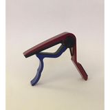 Erga Müzik Gitar Ve Bağlama Için Metal Kapo (KELEPÇE) - Bordo Mavi Kapo Erga Taraftar Capo