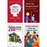 Ergen Beyin Rehberi (Daniel J. Siegel) + Artık Hiç Anlaşamıyoruz! (Isabelle Filliozat) + 200 Adımda Ergenlik Rehberi (Ömür Kurt) + Yetişin Gençler (Selçuk Şirin) / 4 Kitap Çocuk Eğitimi Seti